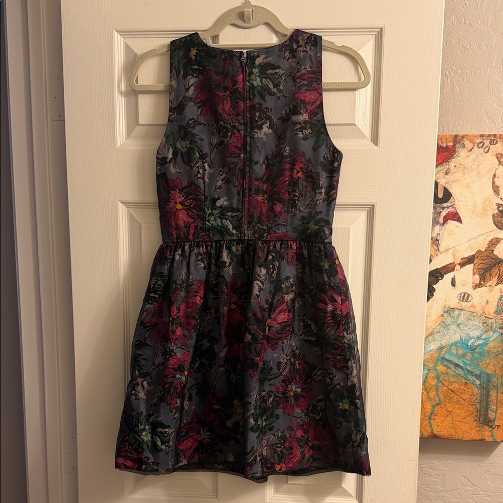 Felicity & Coco Black Floral Jacquard Party Dress - Picture 5 of 5